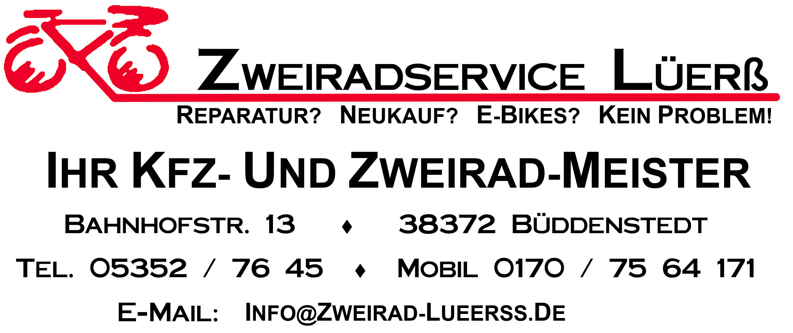 Zweiradservice L�er�. Ihr KFZ-Meister